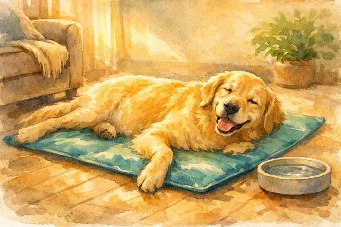 Green Pet Shop Dog Cooling Mat Review: No Power, No Water, One Catch